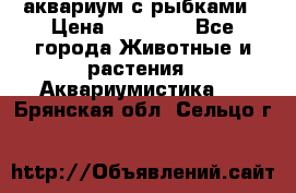 аквариум с рыбками › Цена ­ 15 000 - Все города Животные и растения » Аквариумистика   . Брянская обл.,Сельцо г.